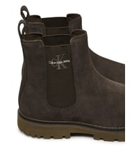 CALVIN KLEIN CK JEANS Suede ankle boots brown - Men&rsquo;s shoes - 4