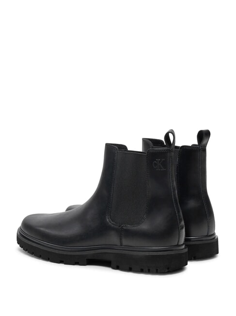 CK JEANS Leather Chelsea boots black - Men&rsquo;s shoes