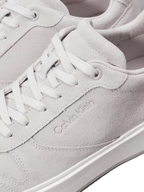CK Suede leather sneakers grey - Men&rsquo;s shoes