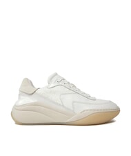 CALVIN KLEIN WEDGE MONO Leather sneakers - Women&rsquo;s shoes