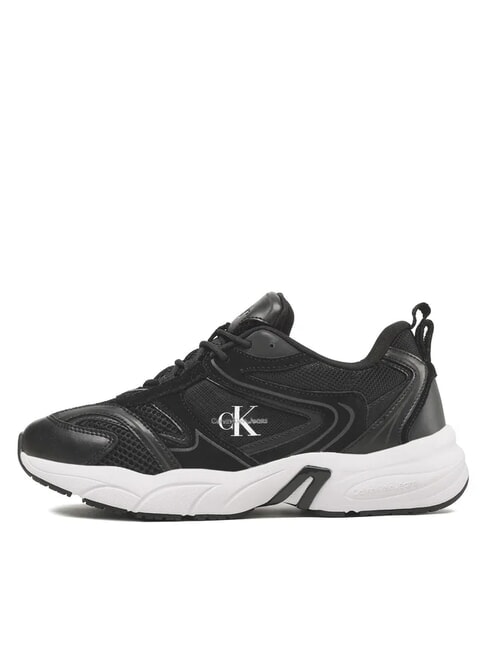 CK JEANS Retro Tennis Leather sneakers black - Men&rsquo;s shoes