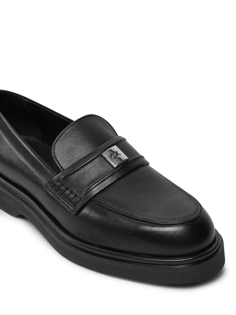 LOAFER W/HW LTH Leather moccasin black - Women&rsquo;s shoes