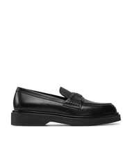 CALVIN KLEIN LOAFER W/HW LTH Leather moccasin - Women&rsquo;s shoes