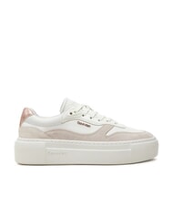 CALVIN KLEIN FF CUPSOLE LACE UP Leather sneakers - Women&rsquo;s shoes