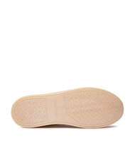 CALVIN KLEIN CUPSOLE LACE UP PEARL Leather sneakers white - Women&rsquo;s shoes - 7