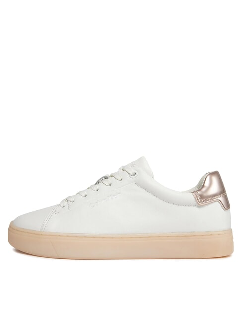 CUPSOLE LACE UP PEARL Leather sneakers white - Women&rsquo;s shoes
