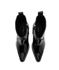 TOMMY HILFIGER TH COWBOY Texan boots in shiny leather black - Women&rsquo;s shoes - 4