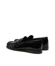 TOMMY HILFIGER TH MONOGRAM Shiny leather loafers black - Women&rsquo;s shoes - 6