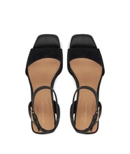 TOMMY HILFIGER TH MONOGRAM High leather wedge sandals black - Women&rsquo;s shoes - 3