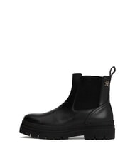 TOMMY HILFIGER TH Chelsea style leather ankle boots - Women&rsquo;s shoes