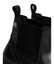 TOMMY HILFIGER TH Chelsea style leather ankle boots black - Women&rsquo;s shoes - 4