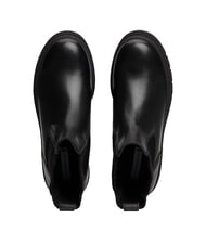 TOMMY HILFIGER TH Chelsea style leather ankle boots black - Women&rsquo;s shoes - 5