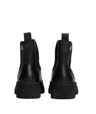 TOMMY HILFIGER TH Chelsea style leather ankle boots black - Women&rsquo;s shoes - 6