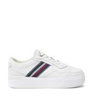 TOMMY HILFIGER STRIPES PLATFORM High-top leather sneakers ecru - Women&rsquo;s shoes - 2