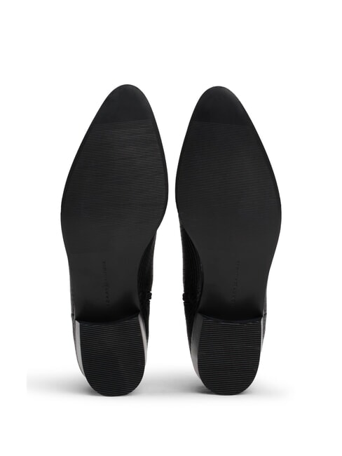 LOW COWBOY Pointed ankle boots in printed leather black - Women&rsquo;s shoes