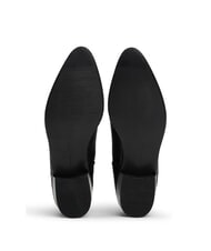 TOMMY HILFIGER LOW COWBOY Pointed ankle boots in printed leather black - Women&rsquo;s shoes - 4