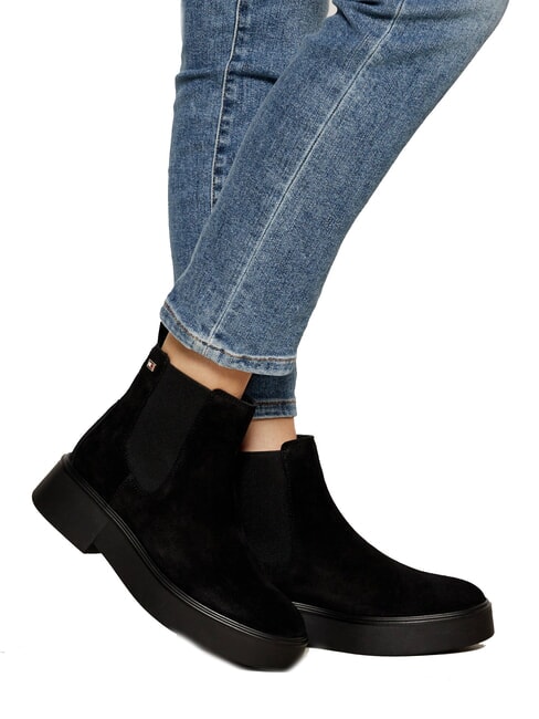 MINIMAL Suede ankle boots black - Women&rsquo;s shoes