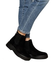 TOMMY HILFIGER MINIMAL Suede ankle boots black - Women&rsquo;s shoes - 5