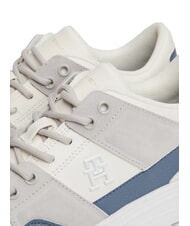 TOMMY HILFIGER TH Leather sneakers white - Women&rsquo;s shoes - 3