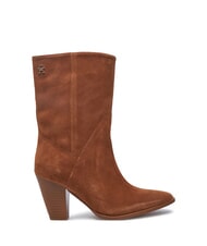 TOMMY HILFIGER MID COWBOY Suede Texan boots - Women&rsquo;s shoes