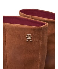 TOMMY HILFIGER MID COWBOY Suede Texan boots brown - Women&rsquo;s shoes - 3