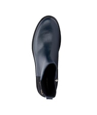 TOMMY HILFIGER TH Low suede and leather ankle boots blue - Women&rsquo;s shoes - 4