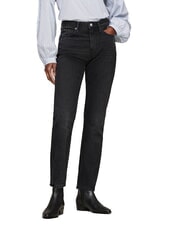 TOMMY HILFIGER LOW COWBOY Pointed ankle boots in printed leather black - Women&rsquo;s shoes - 5