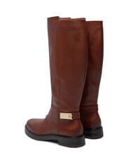 TOMMY HILFIGER TH Allti leather boots cognac brown - Women&rsquo;s shoes - 5