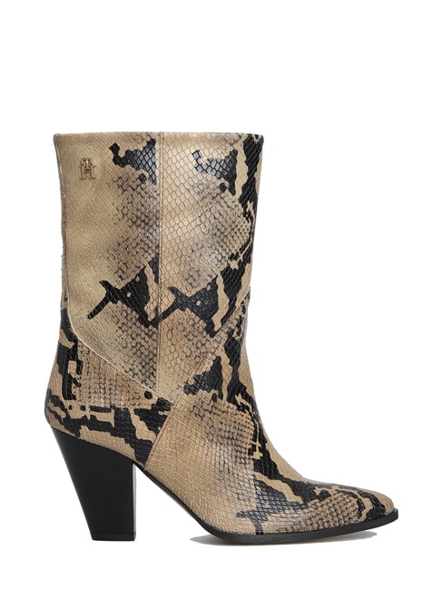 TH  Leather Texan boots beige - Women&rsquo;s shoes