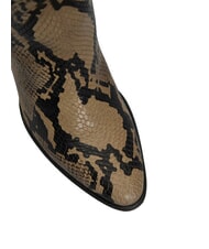 TOMMY HILFIGER TH  Leather Texan boots beige - Women&rsquo;s shoes - 3