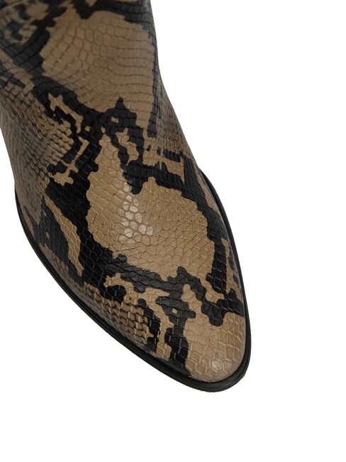 TH  Leather Texan boots beige - Women&rsquo;s shoes