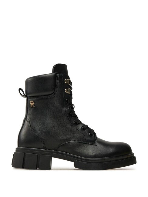 LACE -UP BIKE Lace-up leather boots black - Women&rsquo;s shoes
