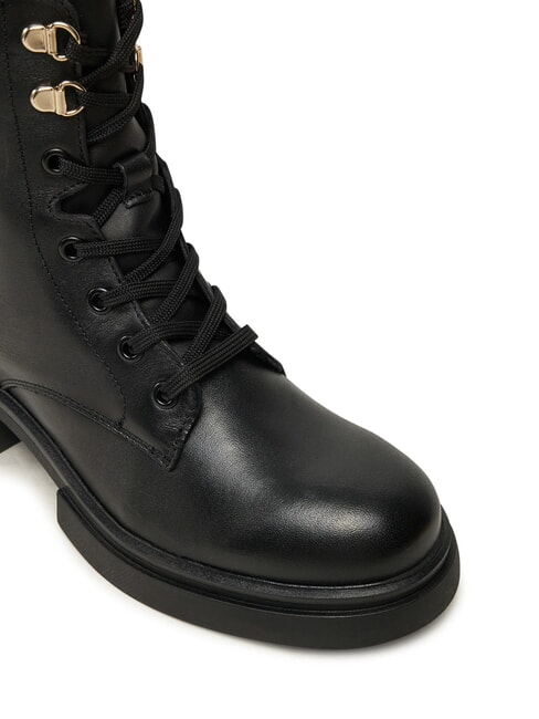 LACE -UP BIKE Lace-up leather boots black - Women&rsquo;s shoes