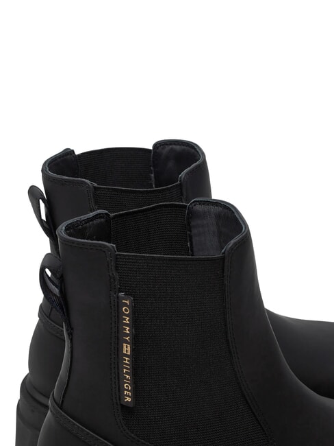 RUBBERISED CHEALSEA Ankle boots with elasticated panel black - Women&rsquo;s shoes