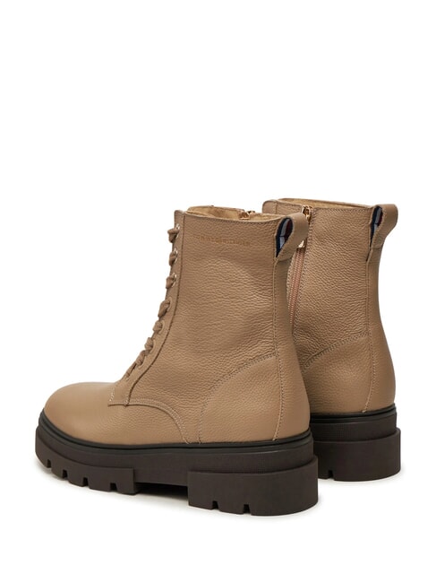 BICOLOR Lace-up leather boots beige - Women&rsquo;s shoes