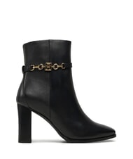 TOMMY HILFIGER TH CHAIN Leather ankle boots - Women&rsquo;s shoes
