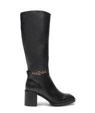 TOMMY HILFIGER TH CHAIN High leather boots with chain black - Women&rsquo;s shoes - 2