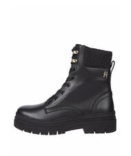 TOMMY HILFIGER CLEATED LACE-UP Lace-up ankle boots with padded collar black - Women&rsquo;s shoes - 2