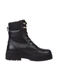 TOMMY HILFIGER CLEATED LACE-UP Lace-up ankle boots with padded collar black - Women&rsquo;s shoes - 3