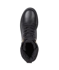 TOMMY HILFIGER CLEATED LACE-UP Lace-up ankle boots with padded collar black - Women&rsquo;s shoes - 5