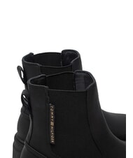TOMMY HILFIGER RUBBERISED CHEALSEA Ankle boots with elasticated panel black - Women&rsquo;s shoes - 3