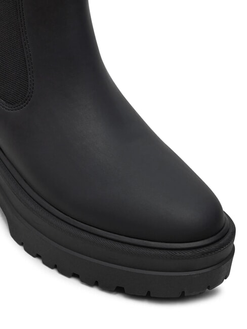 RUBBERISED CHEALSEA Ankle boots with elasticated panel black - Women&rsquo;s shoes