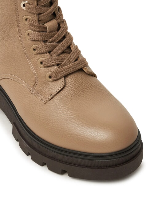 BICOLOR Lace-up leather boots beige - Women&rsquo;s shoes