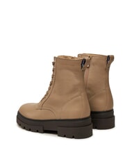 TOMMY HILFIGER BICOLOR Lace-up leather boots beige - Women&rsquo;s shoes - 5