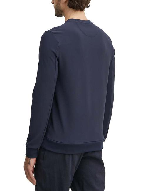 TECH Crewneck sweatshirt in technical fabric smartblue - Sweatshirts