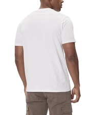 GUESS DROP SHADOW Short-sleeved T-shirt with 4G print purwhite - T-shirt - 2