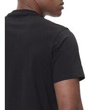 GUESS SMALL LOGO Regular fit short sleeve t-shirt jetbla - T-shirt - 4