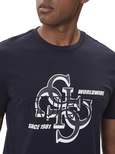 DROP SHADOW Short-sleeved T-shirt with 4G print smartblue - T-shirt