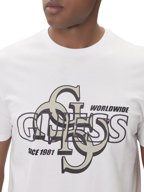 DROP SHADOW Short-sleeved T-shirt with 4G print purwhite - T-shirt