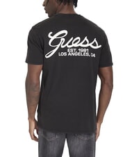 GUESS SCRIPT LOGO Short-sleeved printed T-shirt - T-shirt